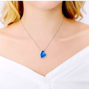 necklace with heart pendant